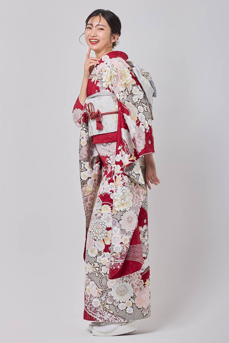 【MK-1708】可憐に咲き誇る、赤の古典美