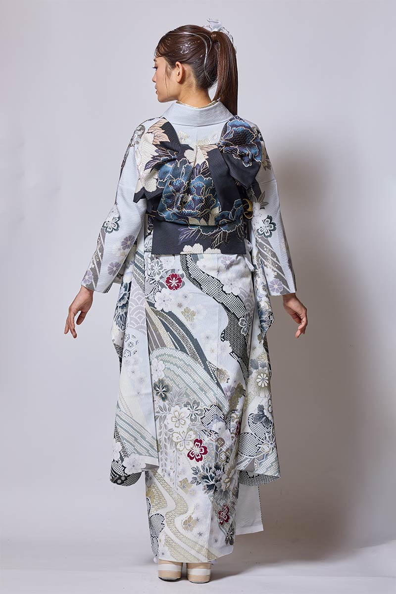 保護中: 【MK-1710】上質な配色がつくるモダンに咲く古典柄