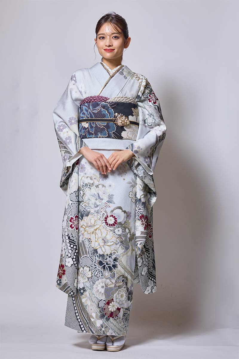 保護中: 【MK-1710】上質な配色がつくるモダンに咲く古典柄