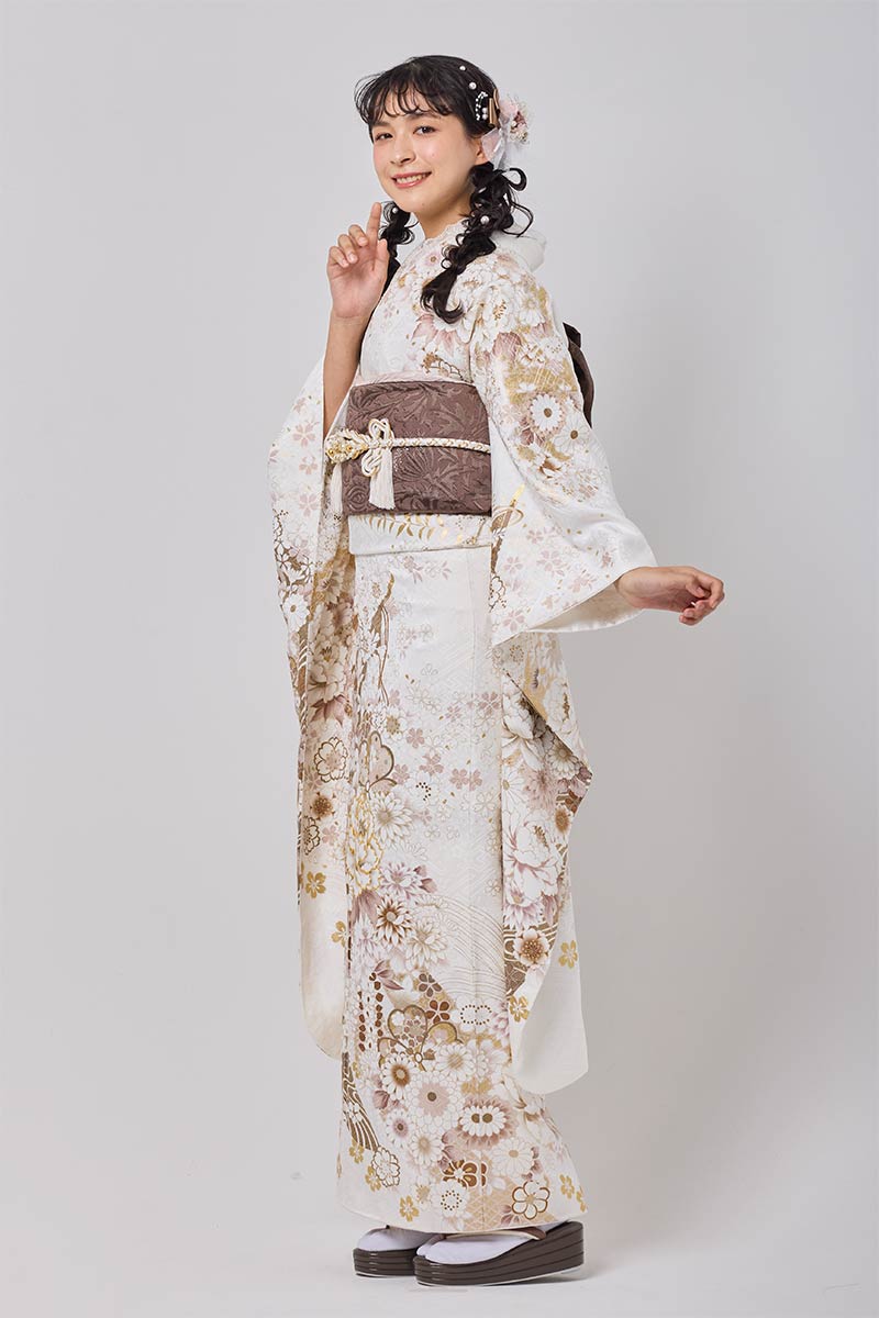 保護中: 【MK-1716】淡色の花々がふんわりと咲く清楚な美しさ